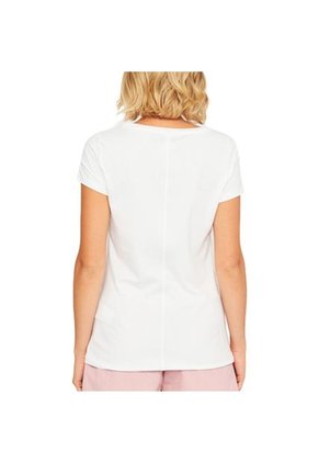 Camiseta Under Armour Heatgear Mujer-Blanco
