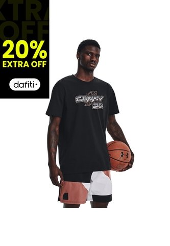 Camiseta Hombre UNDER ARMOUR UA CURRY 30 HEAVYWEI Negro Under Armour Under Armour