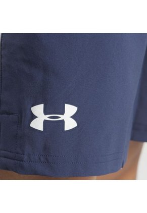 Pantaloneta Under Armour Azul Oscuro-Blanco