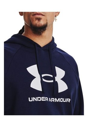 Saco Hombre UA RIVAL FLEECE LOGO HD Azul Under Armour