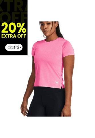 Camiseta Under Armour Lau-Nch Mujer-Rosa Under Armour