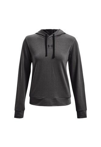 Hoodie Under Armour Rival Terry Mujer-Gris Under Armour
