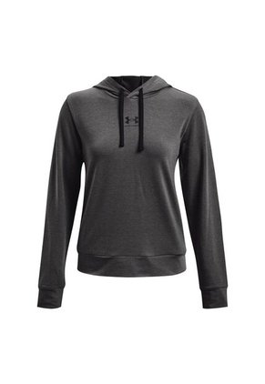 Hoodie Under Armour Rival Terry Mujer-Gris
