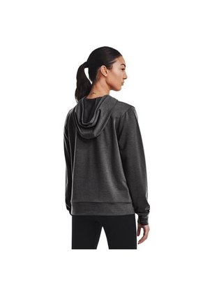 Hoodie Under Armour Rival Terry Mujer-Gris
