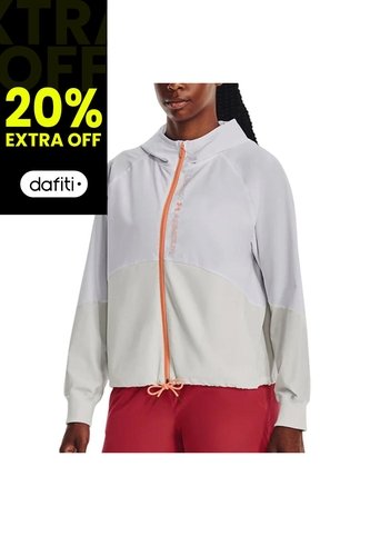 Chaqueta Under Armour Fz Mujer-Blanco Under Armour