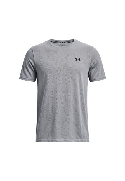 Camiseta Hombre Under Armour VNSH SMLSS NVELTY SS Gris Under Armour