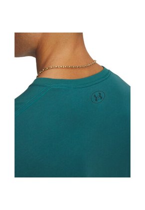 Camiseta Hombre Under Armour M SPORTSTYLE LC SS Verde Under Armour