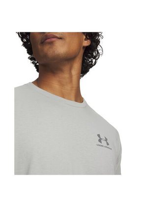 Camiseta Hombre Under Armour M SPORTSTYLE LC SS Gris Under Armour