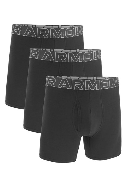 Boxer Hombre PRFRMNC COTTON SOLID Negro Under Armour