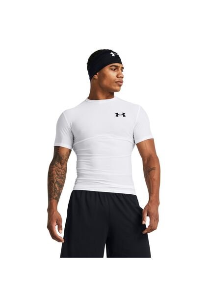 Camiseta Hombre UNDER ARMOUR HG OG COMPRESSION SS Blanco Under Armour