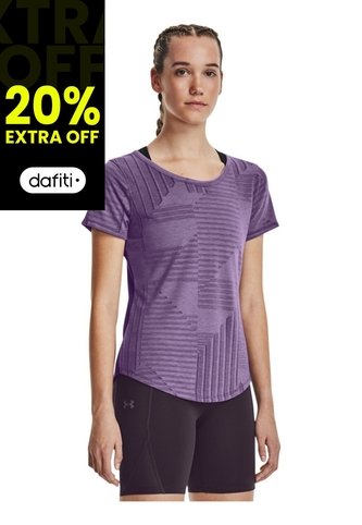 Camiseta Purpura Mujer STREAKER DECO DIAMON 1376814-571-6PV Under Armour Under Armour