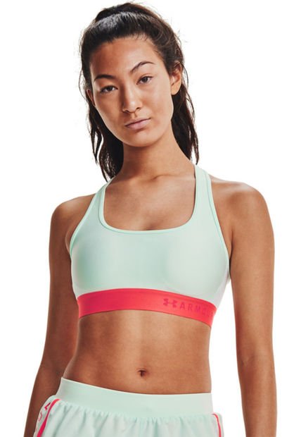 SUJETADOR UNDER ARMOUR AZUL MUJER ARMOUR MID CROSSBACK 1307200-403-BIV Under  Armour - Compra Ahora | Dafiti Colombia