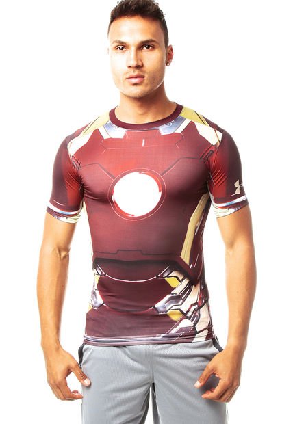 máquina Embajada Perezoso Camiseta Vinotinto Under Armour Iron Man Pr Fullsui - Compra Ahora | Dafiti  Colombia