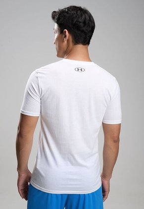 Camiseta UNDER ARMOUR Camo Chest Stripe Blanco