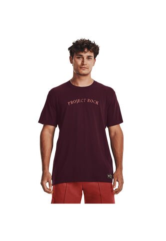 Camiseta Hombre UNDER ARMOUR PJT RCK CREST HW SS Marron Under Armour Under Armour