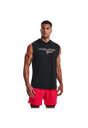 Hoodie Esqueleto Under Armour Rfs Sl-Negro