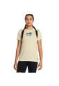 Camiseta Mujer UNDER ARMOUR ARTIST PROTECT GLOBE Marron Under Armour de Under Armour