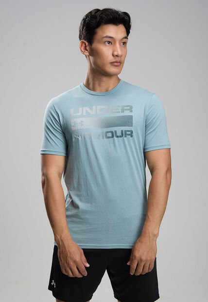 Camiseta UNDER ARMOUR Team Issue Wordmark Ss Verde