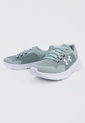 Tenis Running Verde Menta-Blanco UNDER ARMOUR Essential