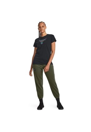 Camiseta Mujer UNDER ARMOUR PJT RCK NGHT SS HW Q Negro Under Armour