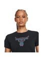 Camiseta Mujer UNDER ARMOUR PJT RCK NGHT SS HW Q Negro Under Armour de Under Armour