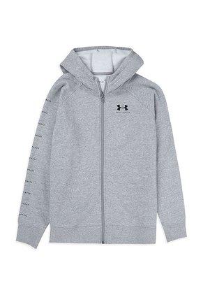 Chaqueta Gris-Negro UNDER ARMOUR Rival Fleece FZ Slv Grphc