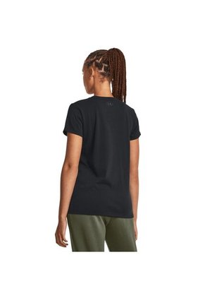 Camiseta Mujer UNDER ARMOUR PJT RCK NGHT SS HW Q Negro Under Armour