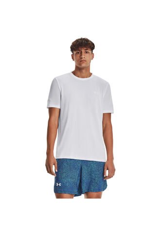 Camiseta Hombre UNDER ARMOUR UA SEAMLESS STRIDE S Blanco Under Armour Under Armour