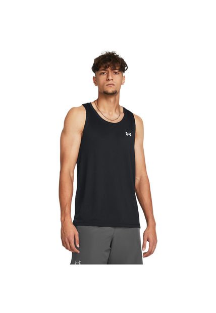 Camiseta Hombre UNDER ARMOUR UA LAUNCH SINGLET Negro Under Armour