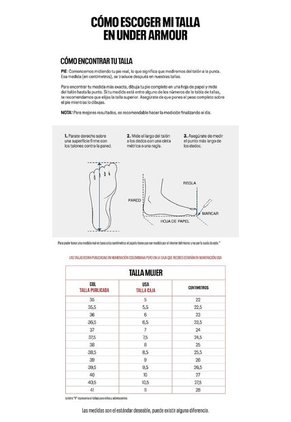 Tenis Unisex Under Armour CH QUICKER Negro Under Armour