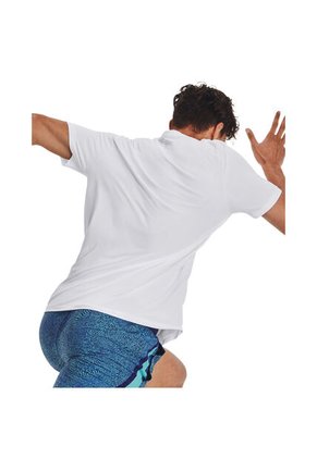 Camiseta Hombre UNDER ARMOUR UA SEAMLESS STRIDE S Blanco Under Armour