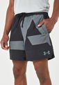 Pantaloneta Negro-Gris UNDER ARMOUR Baseline Woven 7 de Under Armour