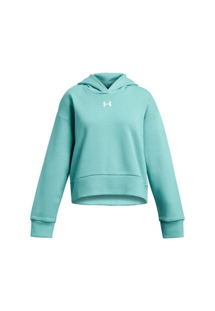 Buzo Niña UNDER ARMOUR RIVAL FLECE CRP HDIE Verde Under Armour