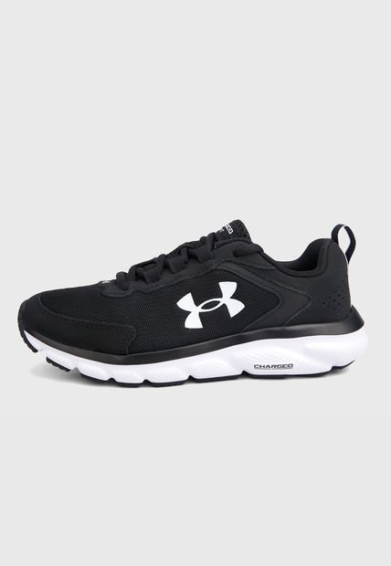 Tenis Running Negro-Blanco UNDER ARMOUR Charged Assert