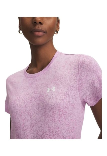 Camiseta Mujer UNDER ARMOUR TECH PIXELATE SSC Rosado Under Armour