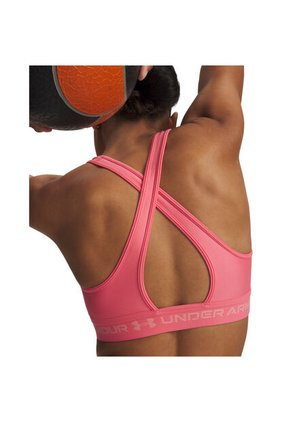 Sujetador Mujer Under Armour CROSSBACK MID BRA Rosado Under Armour