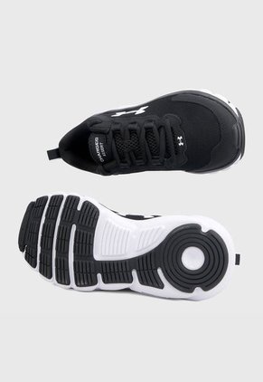 Tenis Running Negro-Blanco UNDER ARMOUR Charged Assert 9