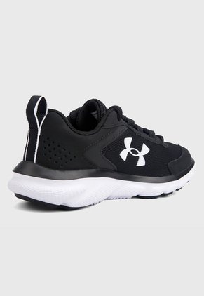 Tenis Running Negro-Blanco UNDER ARMOUR Charged Assert 9