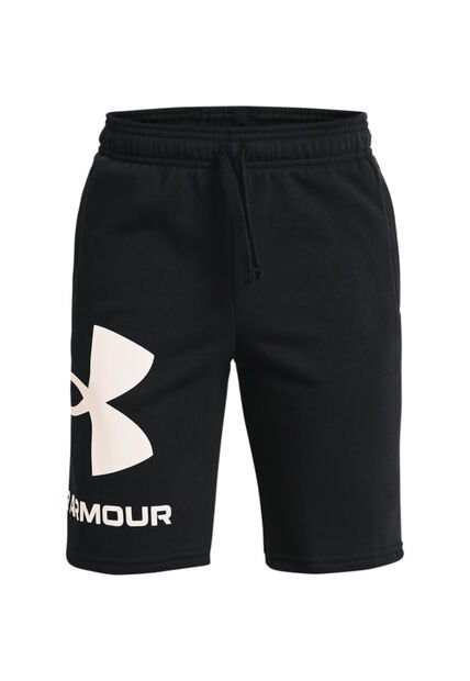 Short Rival Fleece Logo Para Niños 1359065-001-N11 Under Armour