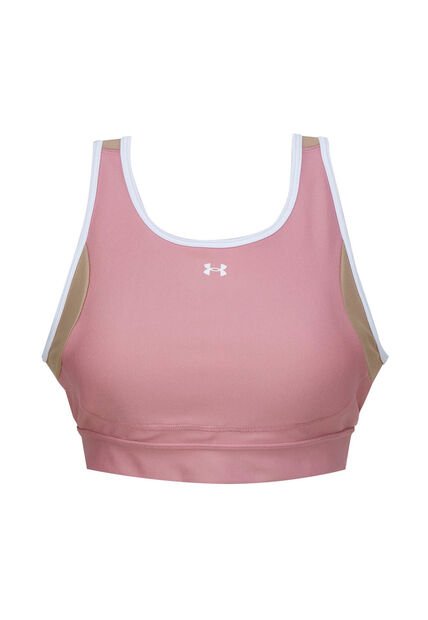 Sujetador Mujer Under Armour CRSSBCK MID OPEN BCK Rosado Under Armour