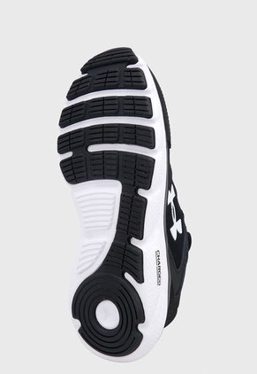 Tenis Running Negro-Blanco UNDER ARMOUR Charged Assert 9