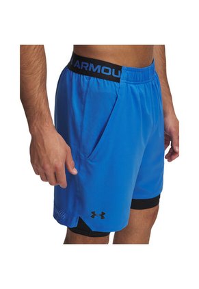 Short Hombre Under Armour VANISH WOVEN 2N1 STS Azul Under Armour