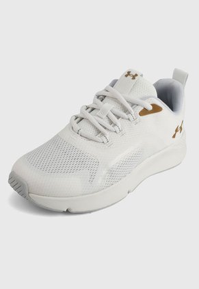 Tenis Running Blanco-Dorado UNDER ARMOUR UA Charged RC