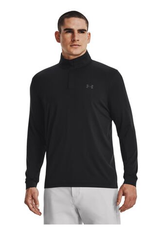 Camiseta Negro Hombre UA PLAYOFF 2.0 ZIP 1370155-001-N11 Under Armour Under Armour