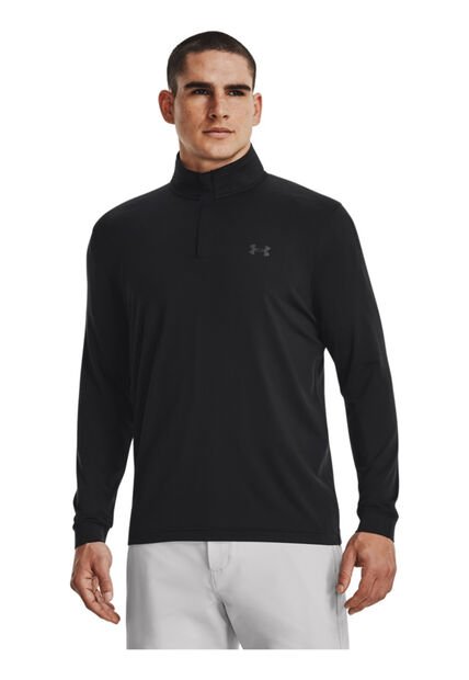 Camiseta Negro Hombre UA PLAYOFF 2.0 ZIP 1370155-001-N11 Under Armour