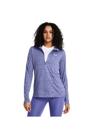 Buzo Mujer UNDER ARMOUR TECH 1/2 ZIP- TWIST Purpura Under Armour Under Armour