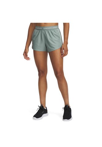 Short Mujer UNDER ARMOUR TECH PLAY UP SHORTS Verde Under Armour Under Armour