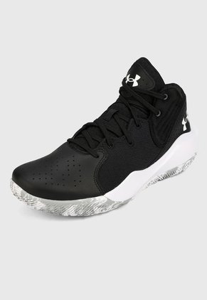 Tenis Basketball Negro-Blanco UNDER ARMOUR UA Jet '21