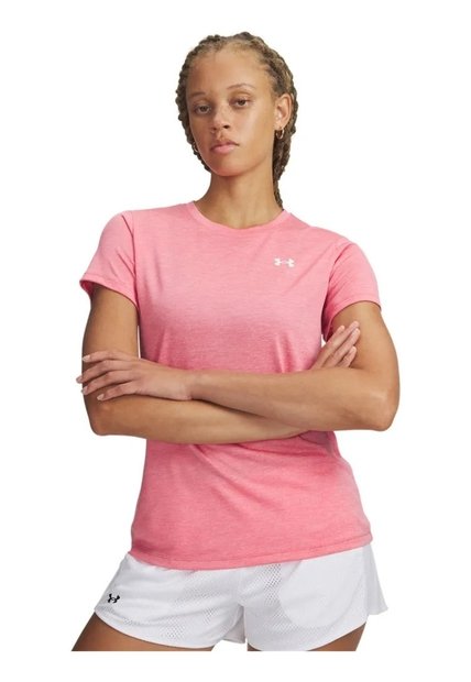 Camiseta Mujer UNDER ARMOUR TECH SSC TWIST Rosado Under Armour