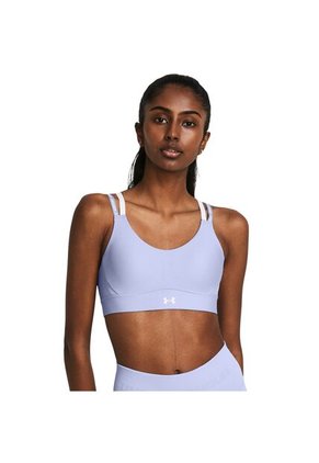 Sujetador Mujer UNDER ARMOUR INFNTY MID 2 RIB BRA Purpura Under Armour